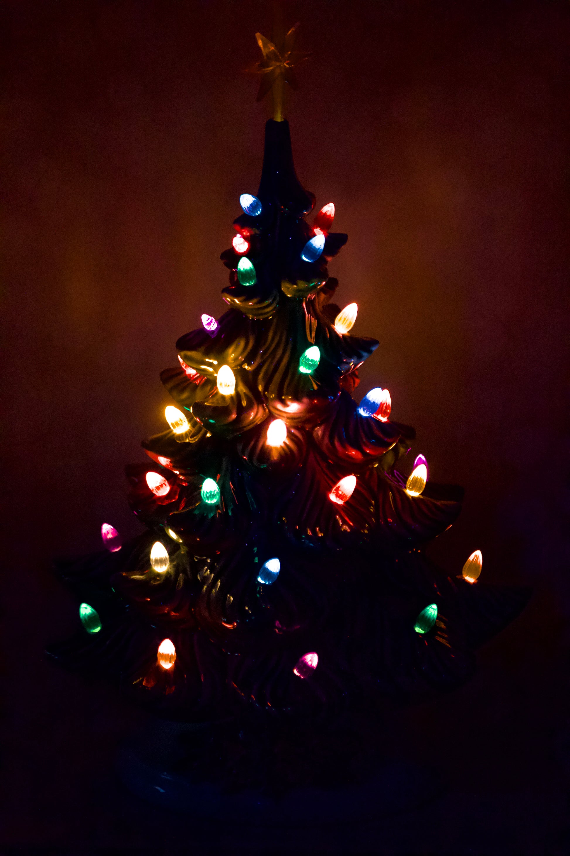 Vintage Atlantic-A64 Christmas Tree Green Lit